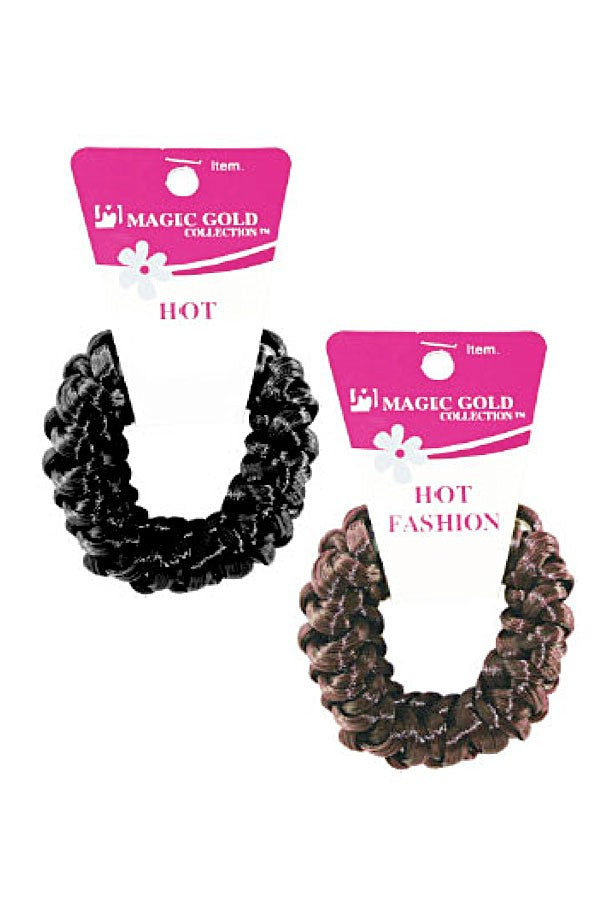 Magic Gold-2081 Hot Fashion Elastic Band w/ Hair -dz