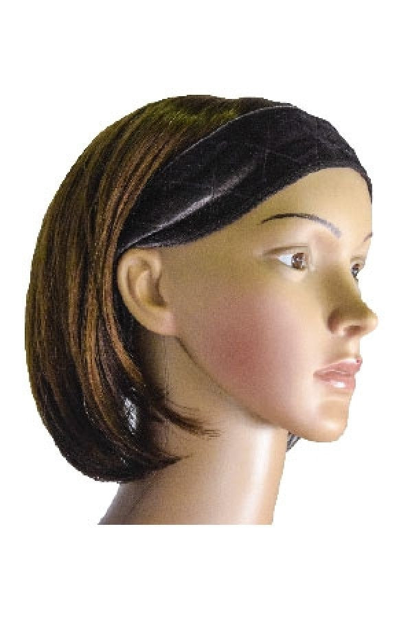 22562-Donna Velvet Wig Band (Brown)