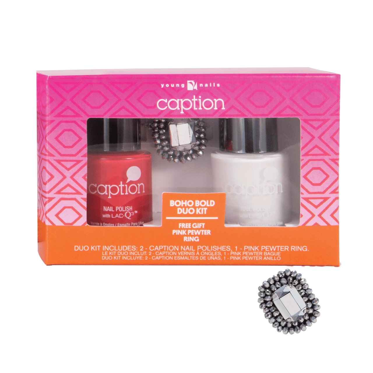 Young Nails Inc Caption BOHO Color Box Set 1 Kit