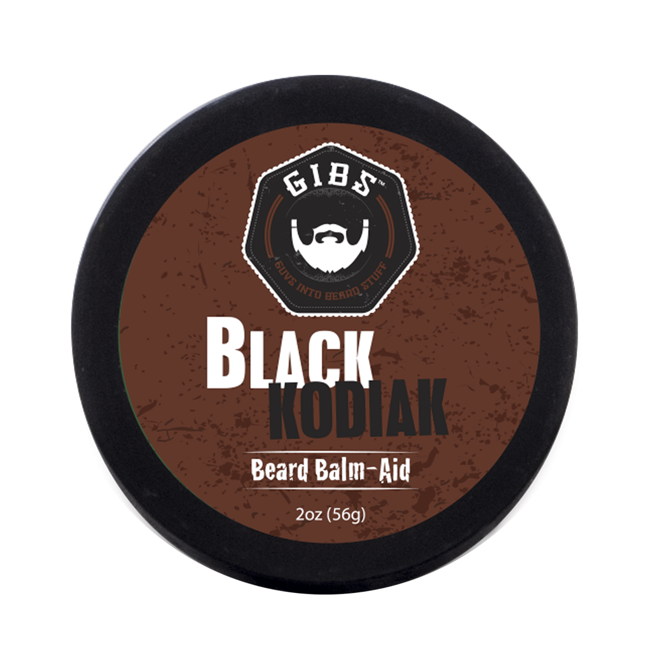 GIBS Grooming Black Kodiak Beard Balm 2 oz.