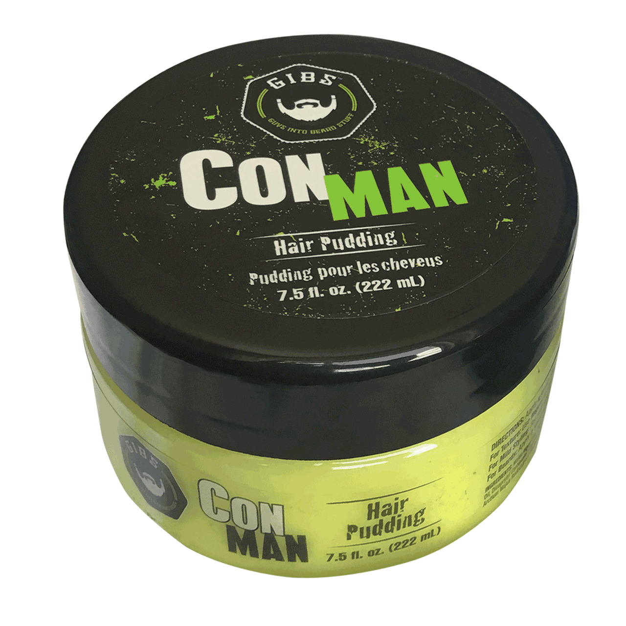 GIBS Grooming Con Man Hair Pudding 7.5 oz.