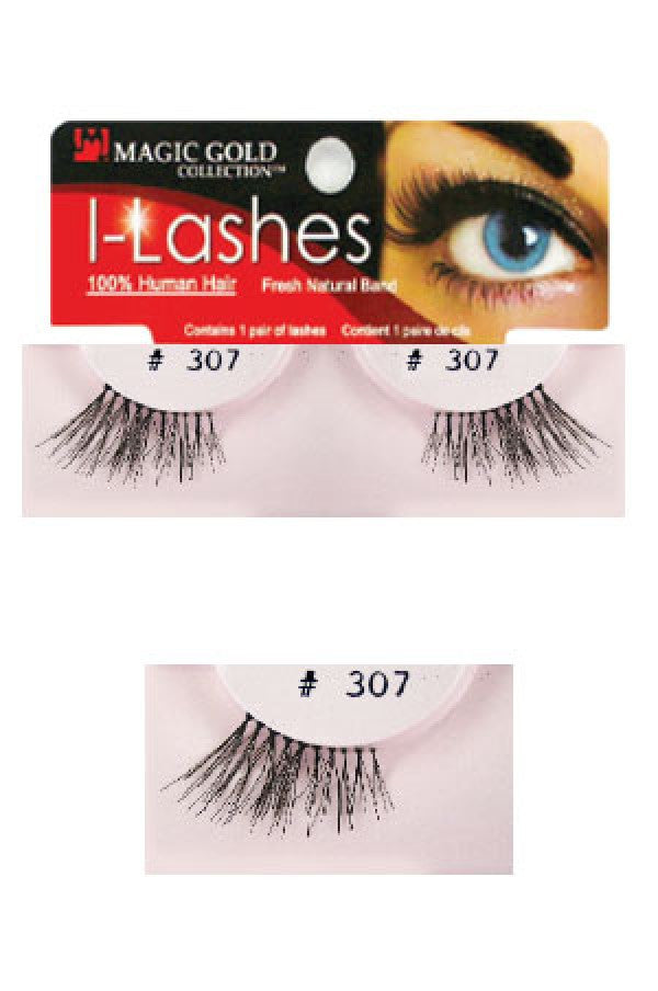Magic Gold-307 I-lashes 100% Human Hair Fresh Natural Band