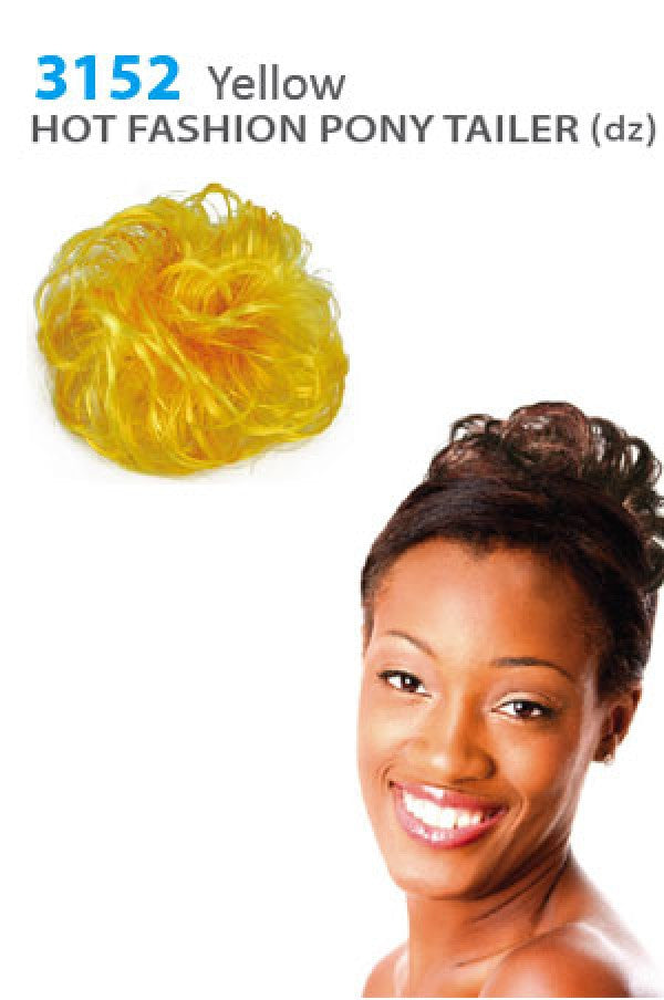 3152 Magic Gold Hot Fashion Pony Tailer (Yellow) -dz