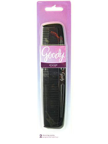 Goody Dressing Comb Multi Set - 2 Pcs. (Black & Gray)