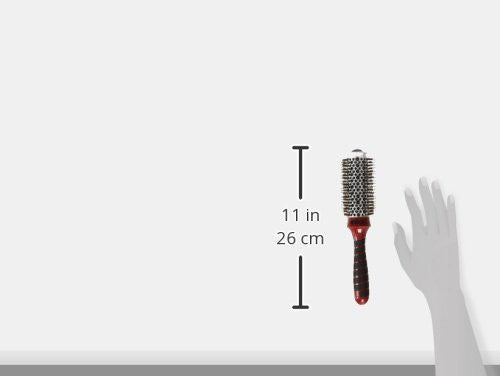 HairArt Itech Magnetic Tourmaline Boar and Nylon Bristle Hair Brush, 2 3/8 Inch