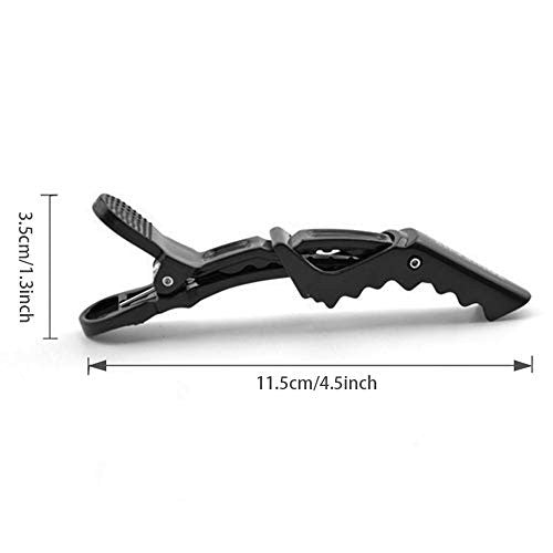 Ensemble de peignes de coiffure professionnels, 10 pièces, avec 10 pinces de coiffure