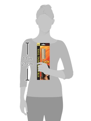 Annie Straightening Comb, Med Teeth, Double Sided