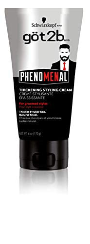 Got2b Phenomenal Thickening Hair Styling Cream, 6 Ounce, 3 Count