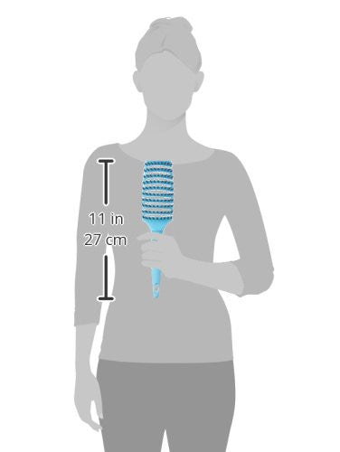 Creative Hair Brushes Boar & Pin Bristle, Blue