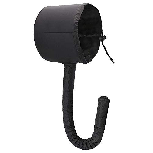 Noverlife Hair Dryer Bonnet, Deep Conditioning Hair Dryer Cap with Hose, Adjustable Large Hair Blower Cap Treatment Hood Soft Bonnet Attachment for Natural Curly Textured Hair Care Drying Styling