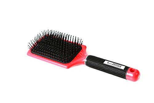 HSI 专业天鹅绒触感软刷,适用于干湿头发,配有超柔软灵活的离子刷毛