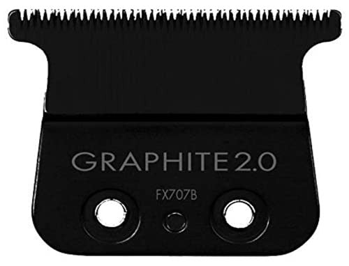 BaBylissPRO Barberology Fine Tooth Graphite Replacement Blade for Outlining Hair Trimmers (FX707B), Black