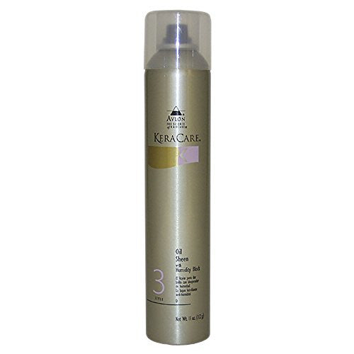 Keracare Oil Sheen Spray avec bloc d'humidité, 10 oz