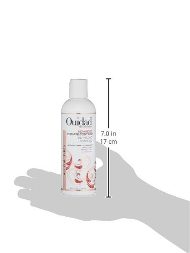 OUIDAD Advanced Climate Control Defrizzing Shampoo, 8.5 Fl Oz
