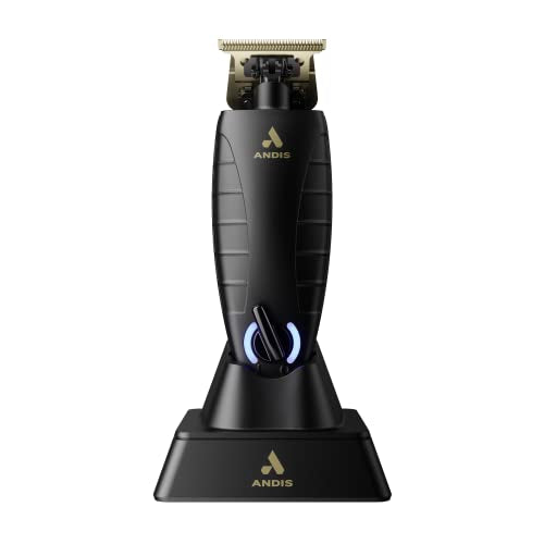 Andis 74150 GTX-EXO Professional Cord/Cordless Lithium-ion Electric Beard & Hair Trimmer with Charging Stand, Black