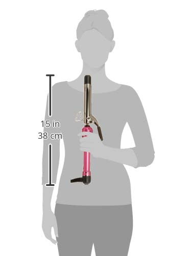 Hot Tools Pink Titanium 1 Inch Salon Curling Iron Model No. HPK44