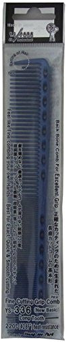 YS PARK FINE CUTTING COMB WIDE - BLUE