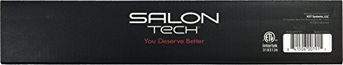 Fer plat SALON TECH Titanium Xtreme - Dernière technologie PTC et réglages de température réglables pour un look parfaitement élégant et lisse en un seul passage (450 degrés, 1 pouce)