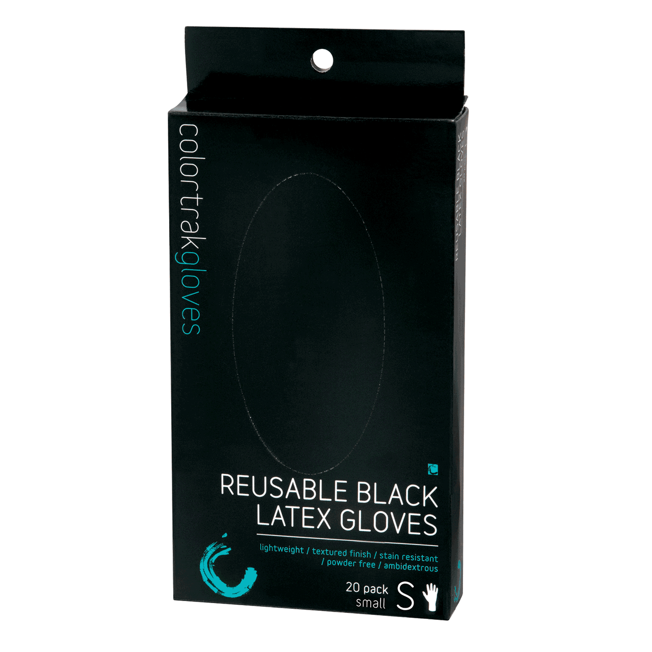 Colortrak Betty Dain Reusable Black Gloves-Small Small