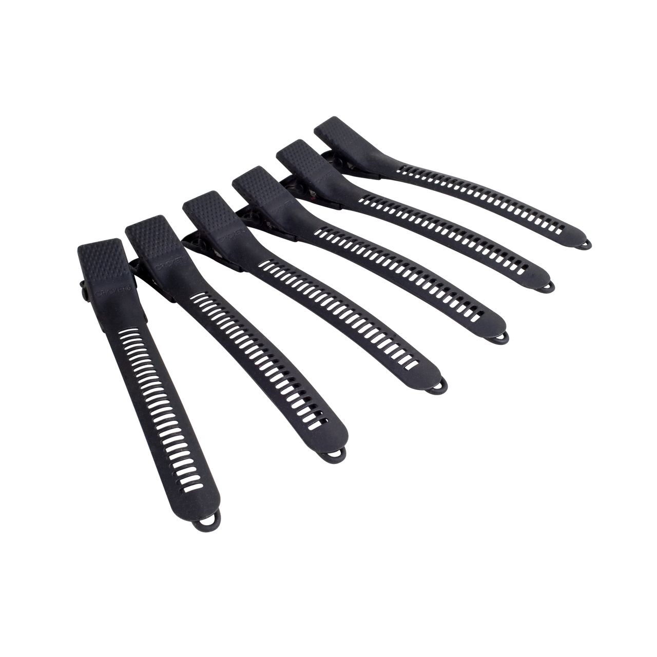 Cricket Super Grips Clips, Black 6 Count