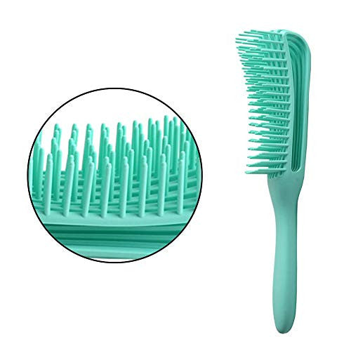 Ez Detangler Brush Flex Hair Detangling Brush for Wet Hair Curly Hair Kinky Wavy Hair Coily Hair 4c Natural Black Hair