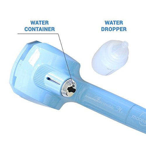 Moonstone Auto Rotating Steam Curler - Automatic Curling Iron Ceramic Spiral Hair Best Curl Iron Universal Voltage - Irresistible Me Professional Styling Wand Spiral Curling Iron