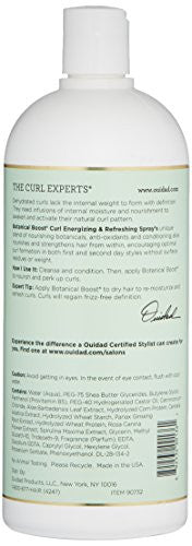 OUIDAD Botanical Boost Curl Energizing & Refreshing Spray, 33.8 Fl oz