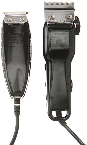 Andis Stylist Combo Envy Clipper + T-Outliner Tondeuse Black Combo Kit de coupe de cheveux 66280