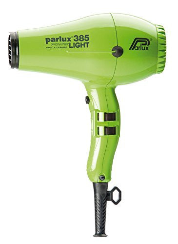 Parlux 385 PowerLight Ionic and Ceramic Hair Dryer - Green