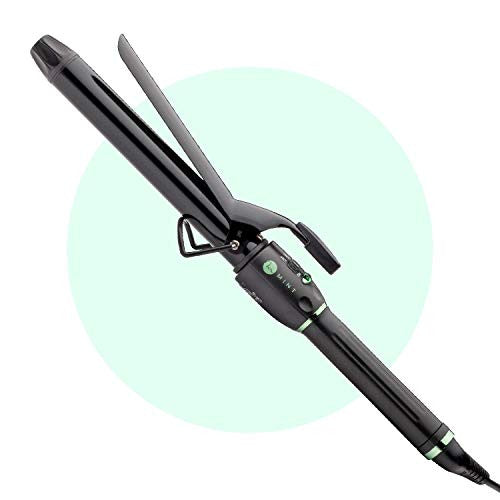 Professional Series Curling Iron 1 inch by MINT | Extra-Long 2-Heater Ceramic Barrel That Stays Hot. Hair Curler/Curl Former for Small to Medium Curls. Travel-Ready Dual Voltage.