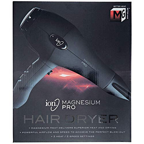 Sèche-cheveux ionique au magnésium