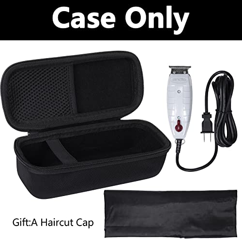 Aenllosi Étui rigide de rechange pour tondeuse à lame carrée Andis 04710/04603/04775 Go Professional Outliner II (étui uniquement) Noir