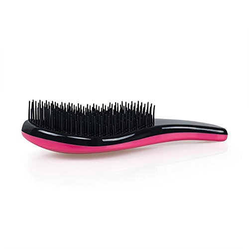 Brosse démêlante pour cheveux, brosse démêlante ELFINA Glide Thru, brosse Tangle Teezer, meilleure brosse démêlante pour filles et femmes, utilisée sur cheveux mouillés et secs, rose