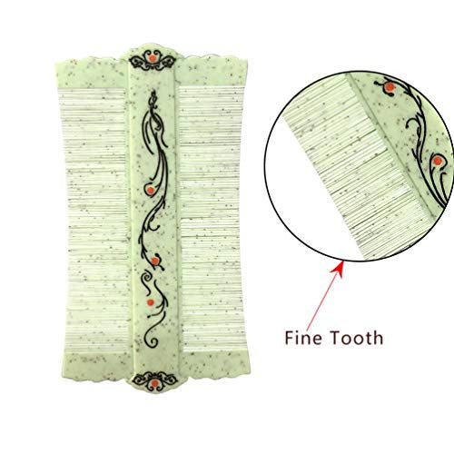 Peigne fin à cheveux pour femmes et enfants, 4 pièces, pour éliminer les pellicules