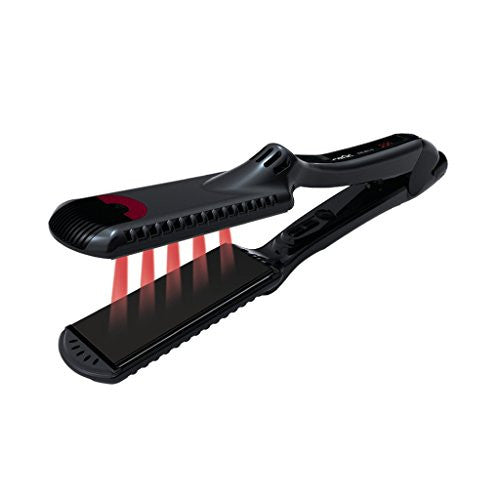 Croc turboion infrared digital shop ceramic flat hair iron straightener