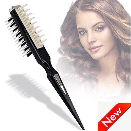New Hair Style Comb, Instant Hair Volumizer Portable Hair Styling Comb with Shark Back Two-sided Design for Hairdressing Hair Types Women Men