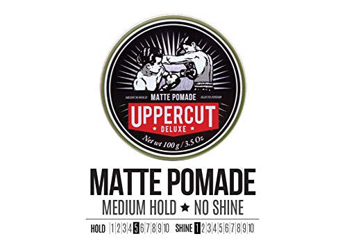 Pommade capillaire mate Uppercut Deluxe, 3,5 onces