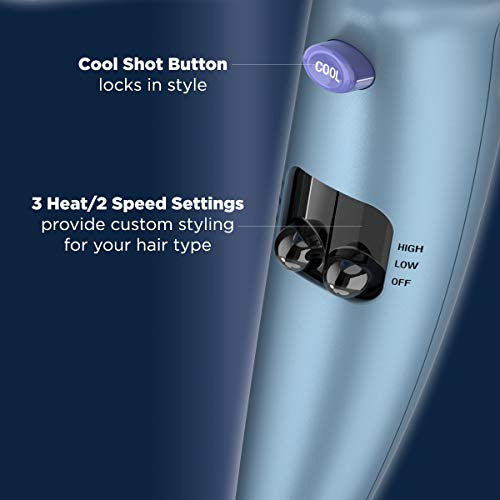 Conair Conair 1600 watt fine hair dryer with ceramicplus technology for fine, delicate hair