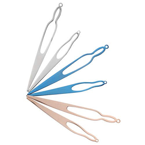 Two Different Size Dreadlocks Tools, Interlocking Tool For Locs, EasyLoc Hair Tool For Dreadlocks, Interlocks or Sisterlocks, Starting and Maintaining Your Locs Easy (Rose Gold)