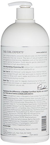 OUIDAD Ultra-nourishing Cleansing Oil Shampoo, 33.8 Fl oz