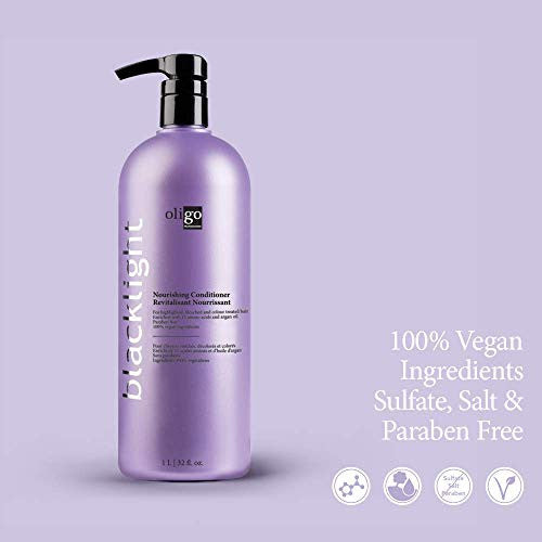 Oligo Professionnel Blacklight Nourishing Conditioner (32 oz.) | Paraben Free | Moisturizing Hydration | Vegan Friendly Color Extender