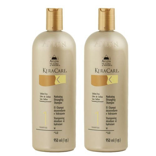 Keracare Shampooing Démêlant Hydratant 32oz (Pack de 2)