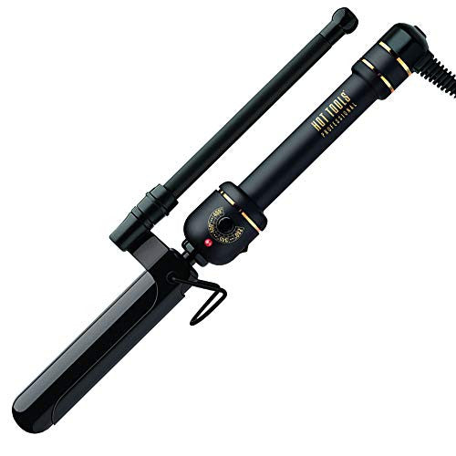 Hot tools black 2025 gold marcel curling iron