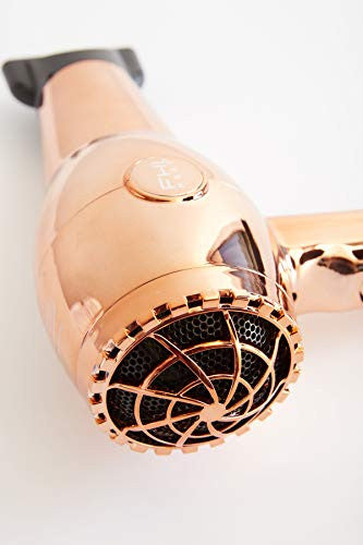 FHI HEAT Platform Nano Lite Pro 1900 Turbo 电气石陶瓷吹风机,玫瑰金,镀铬版