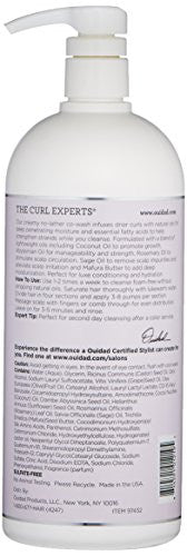 OUIDAD 卷发浸泡无泡沫椰子奶油清洁护发素,33.8 液体盎司
