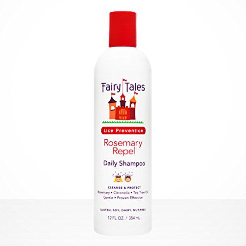 Fairy Tales Rosemary Repel Lice Shampoo- Daily Kids Shampoo for Lice Prevention, 12 Fl. Oz (Pack of 1)