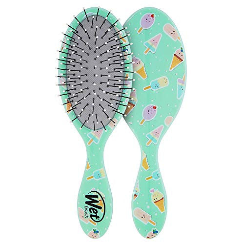 Brosse à cheveux humide originale pour enfants, démêlante, impression de crème glacée avec poils Intelliflex ultradoux – (impression de crème glacée)