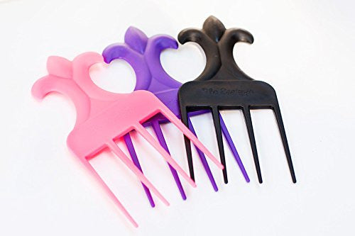 Pic à cheveux Spriggle rose