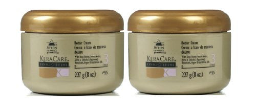 Avlon Keracare Crème au beurre à texture naturelle, lot de deux (8 oz chacun)