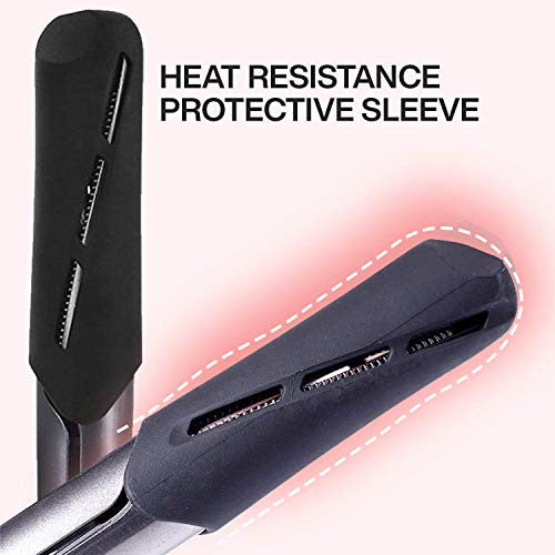 2 EN 1 MASTER IRON PRO-THE 2 GENERATION - Fer à lisser et à friser plat torsadé en céramique tourmaline avec affichage numérique LCD et arrêt automatique